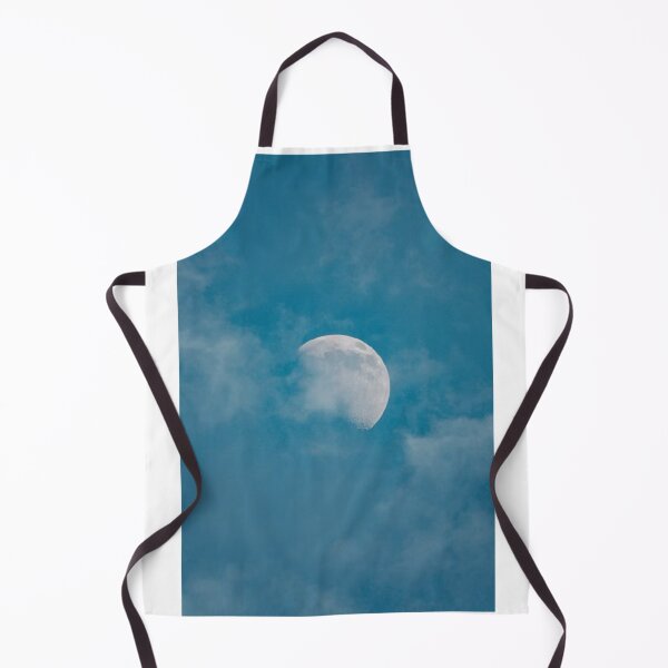 Item preview, Blue Cloudy Moon Sky Photographic Print designed and sold by Mother-Nature65.