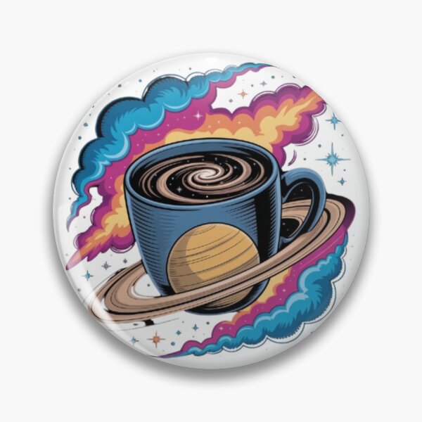 Item preview, Midnight Gospel coffee small Sticker designed and sold by Thecloud5.