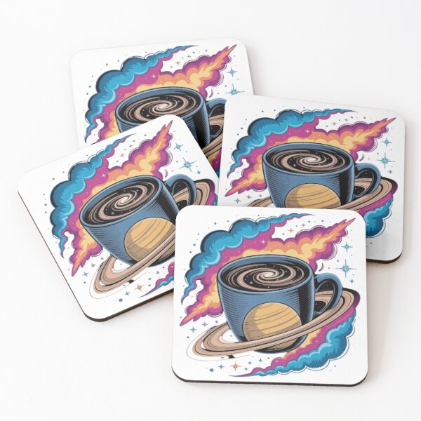 Item preview, Midnight Gospel coffee small Sticker designed and sold by Thecloud5.