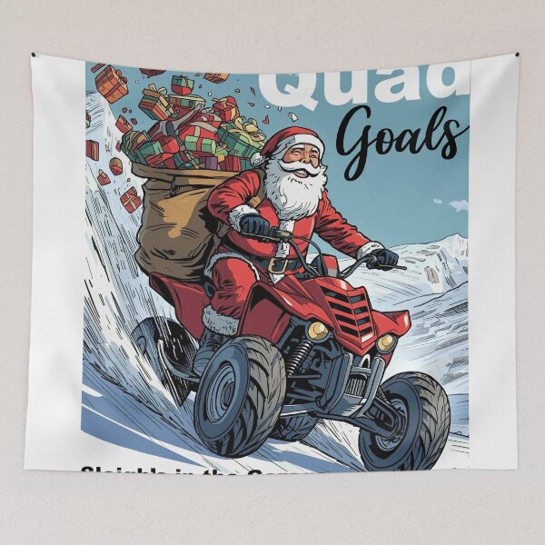 Item preview, Quad goals - Sleigh's in the Garage designed and sold by Concept-Hub.