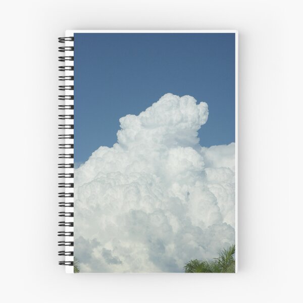 Item preview, Fluffy Clouds In Blue Sky Photographic Print designed and sold by Mother-Nature65.