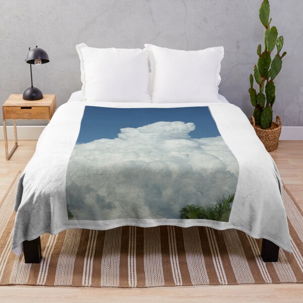 Item preview, Fluffy Clouds In Blue Sky Photographic Print designed and sold by Mother-Nature65.