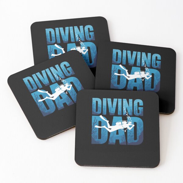 Item preview, Scuba Diving Dad designed and sold by Veroniadic.