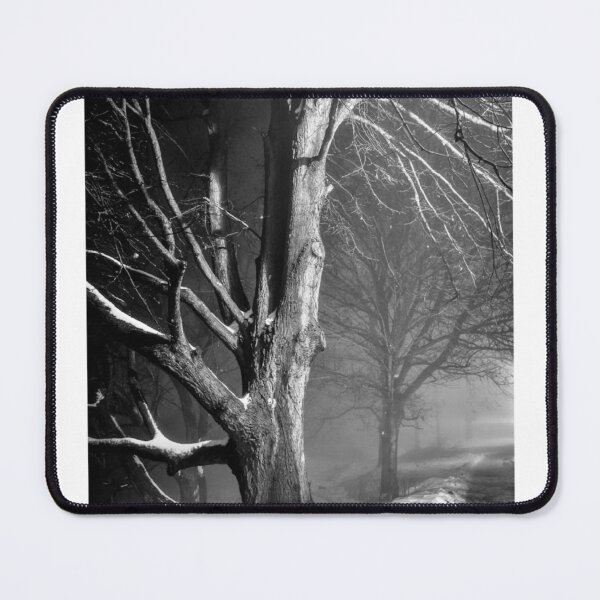Item preview, Foreground Tree In Snow Black and White Photographic Print designed and sold by Mother-Nature65.