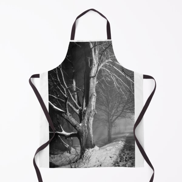 Item preview, Foreground Tree In Snow Black and White Photographic Print designed and sold by Mother-Nature65.