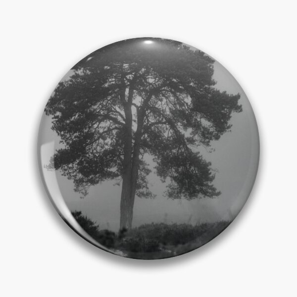 Item preview, Tree Landscape In Mist Black and White Photographic Print designed and sold by Mother-Nature65.
