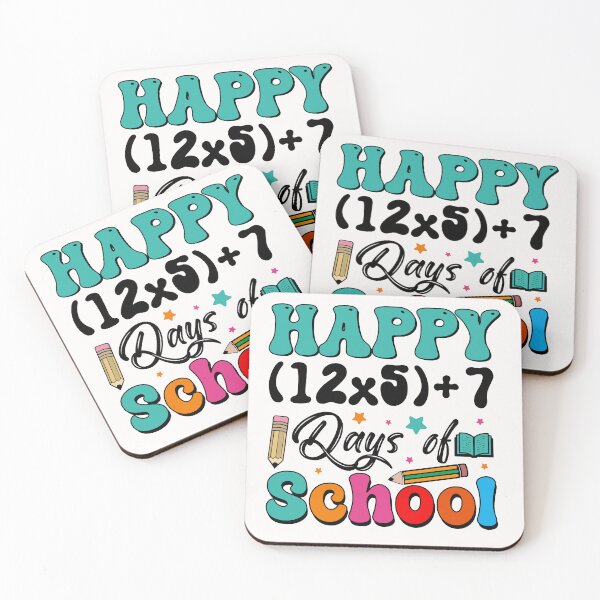 Item preview, Happy 67th Day of School Teacher Student Boys Girls Math designed and sold by TalalosART.