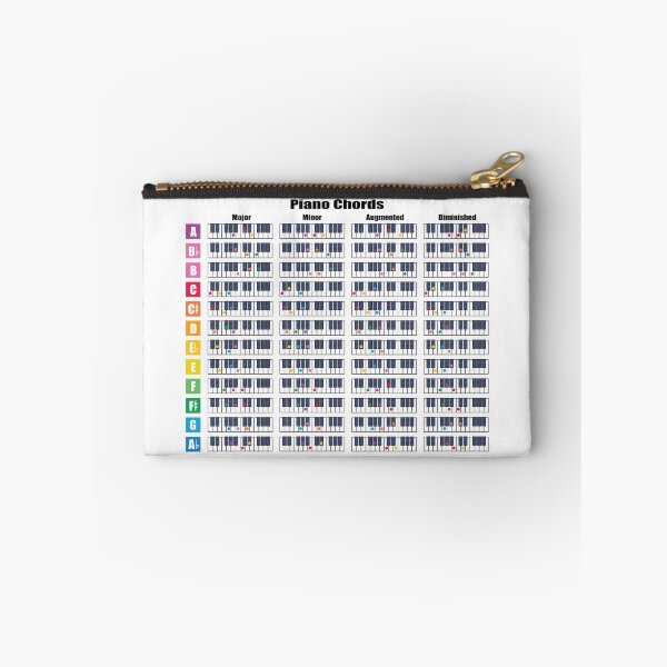 Item preview, Piano Chords - Major, Minor, Augmented and Diminished Chords designed and sold by lovemusicshop.