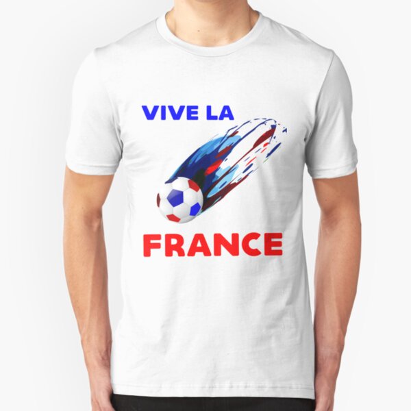 VIVE LA FRANCE UNIQUE PRODUCT FOR THE FRENCH CHAMPION TEAM Slim Fit T-Shirt