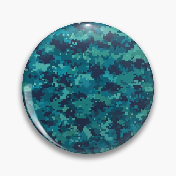 Item preview, Elegant Pixeled Camouflage Pattern For Hiking Fan designed and sold by RoyalStarsPatts.