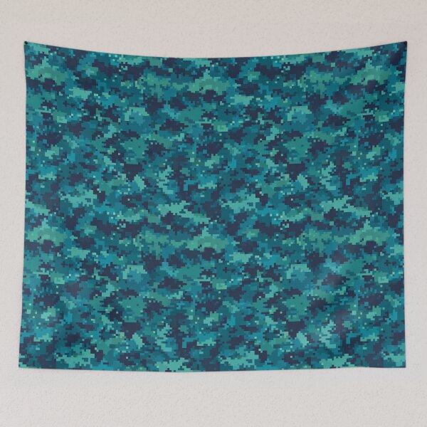 Item preview, Elegant Pixeled Camouflage Pattern For Hiking Fan designed and sold by RoyalStarsPatts.