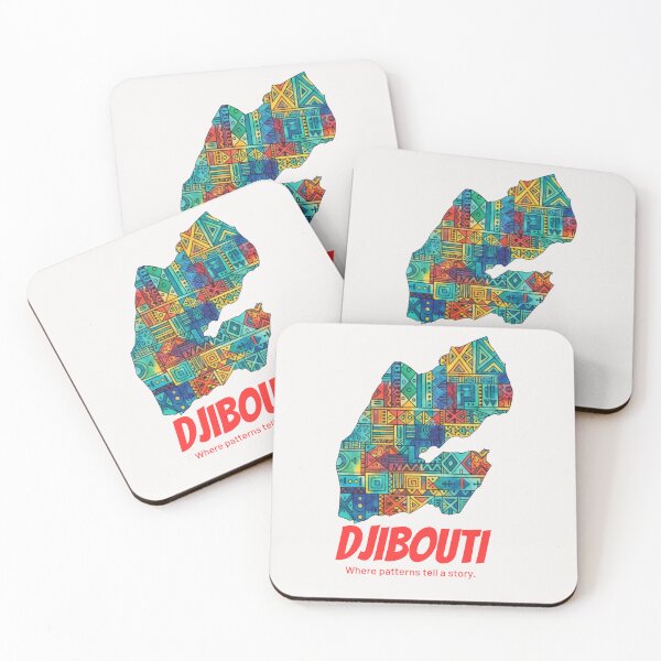 Item preview, maps of djibouti  designed and sold by DjibProp.