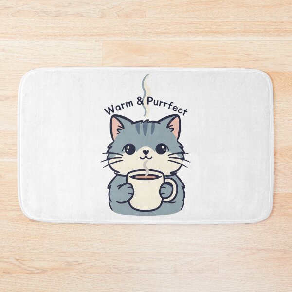 Item preview, Warm & Purrfect – Winter Cat Mug Shirt designed and sold by EcoArtTees.