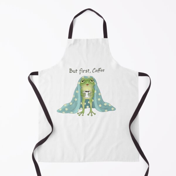 Item preview, But First, Coffee. | Cozy Frog designed and sold by Iqrapixels.