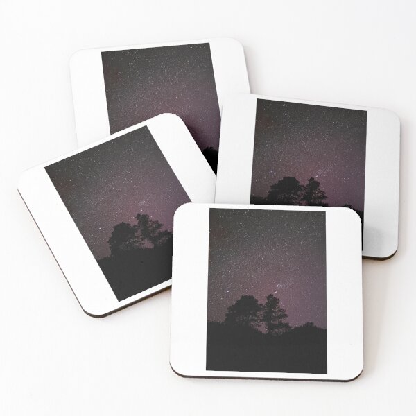 Item preview, Burgundy Night Sky Silhouette Photographic Print designed and sold by Mother-Nature65.