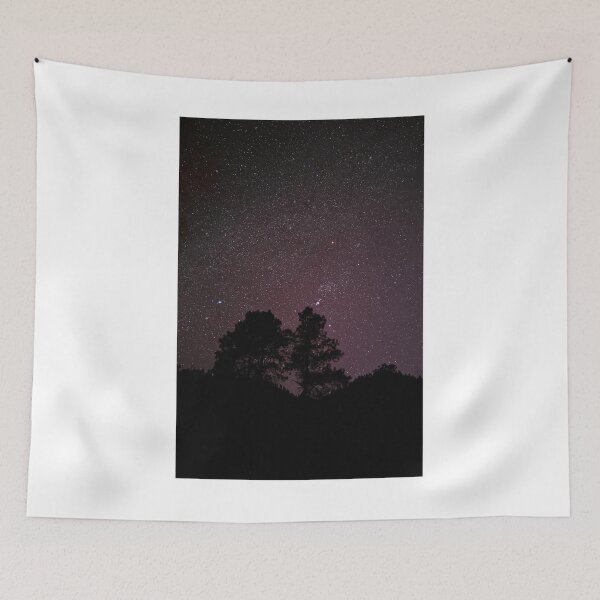 Item preview, Burgundy Night Sky Silhouette Photographic Print designed and sold by Mother-Nature65.