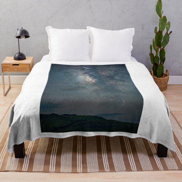 Item preview, Starry Night Sky Over Landscape Photographic Print designed and sold by Mother-Nature65.
