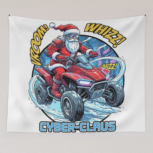 Item preview, Vroom ! Whizz ! - Cyber-Claus designed and sold by Concept-Hub.