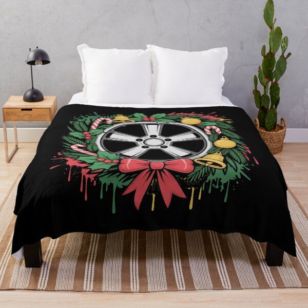 Item preview, Christmas Wreath Car Rim Shirt designed and sold by MonkiFlipp.