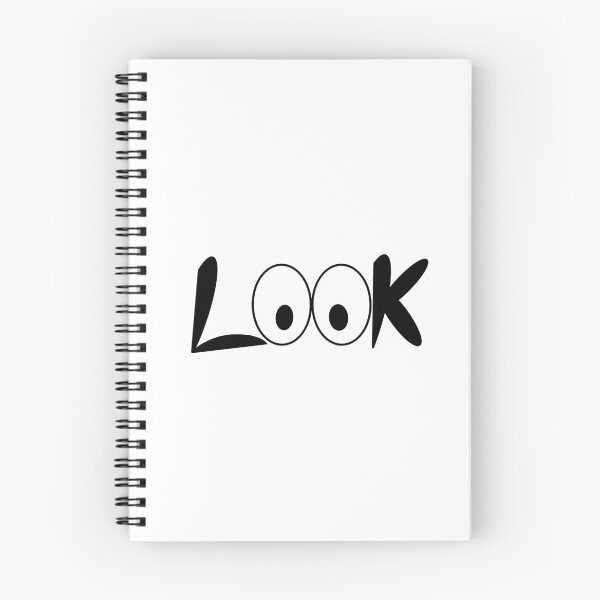 Item preview, Look! A Curious Gaze in Word Art designed and sold by Joyfully.co.