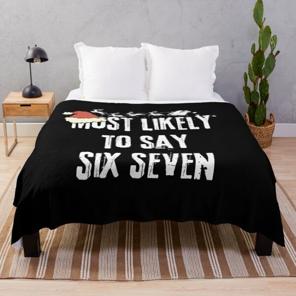 Item preview, Most likely to say six seven on Christmas designed and sold by MilkyForest.