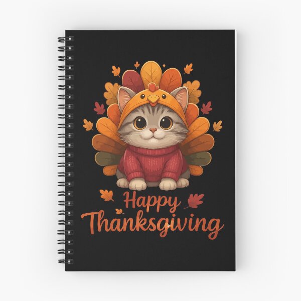 Item preview, Cute Thanksgiving Cat in Turkey Costume Fall Sublimation designed and sold by BANKACEM.STORE.