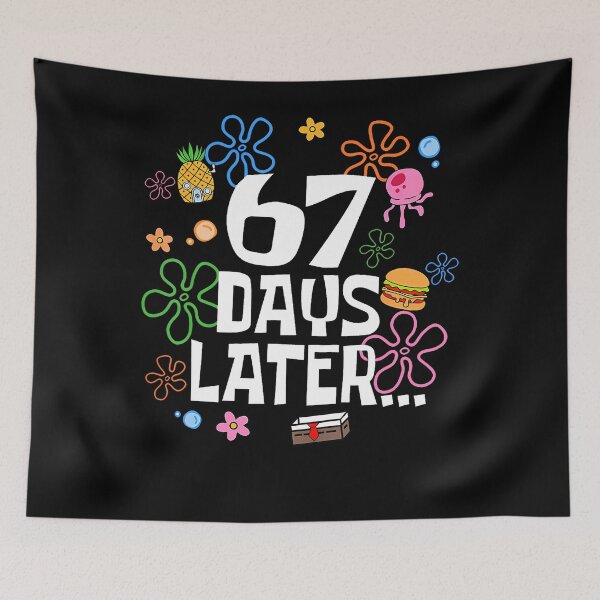 Item preview, 67 Days Later 67Th Day Of School 67 Meme Teacher Student designed and sold by MadalynKiehn.