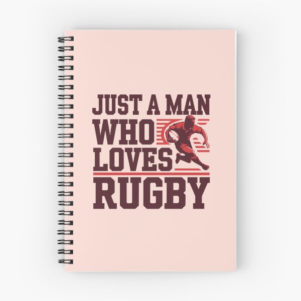 Item preview, Just a Man Who Loves Rugby – And who owns it 1000% designed and sold by FrenchTouch77.