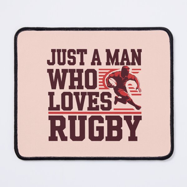 Item preview, Just a Man Who Loves Rugby – And who owns it 1000% designed and sold by FrenchTouch77.