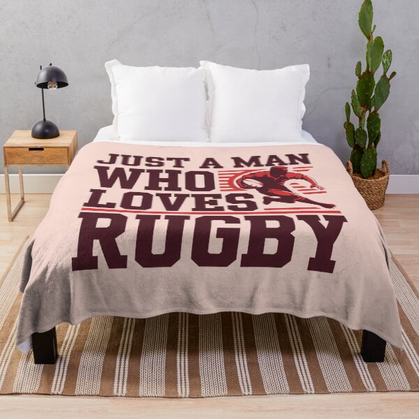 Item preview, Just a Man Who Loves Rugby – And who owns it 1000% designed and sold by FrenchTouch77.