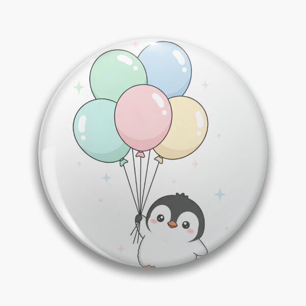 Item preview, Penguin Balloon Ride designed and sold by Portonicky.