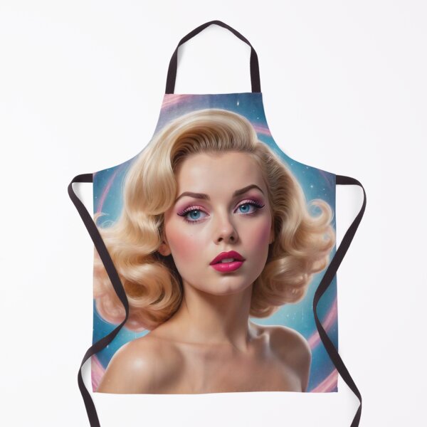 Item preview, Dream-Core 1950s Sci-Fi Pin-Up – Surreal Portal Fantasy Art | Retro Mid-Century designed and sold by MissSaylor.