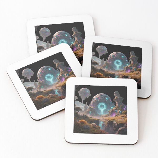 Item preview, A FANTASTICAL OTHERWORLDLY LANDSCAPE designed and sold by Catalina Kate.