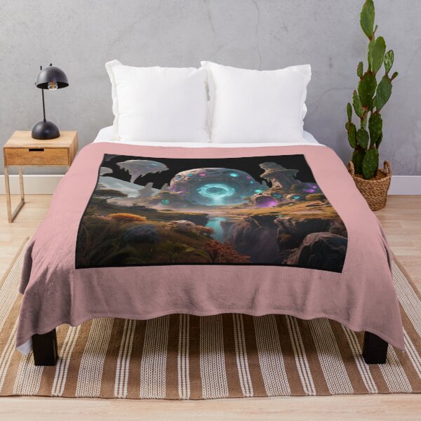 Item preview, A FANTASTICAL OTHERWORLDLY LANDSCAPE designed and sold by Catalina Kate.