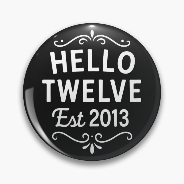 Item preview, Hello Twelve Est 2013 Coquette Bow 12th Birthday Girl designed and sold by hemagamo.