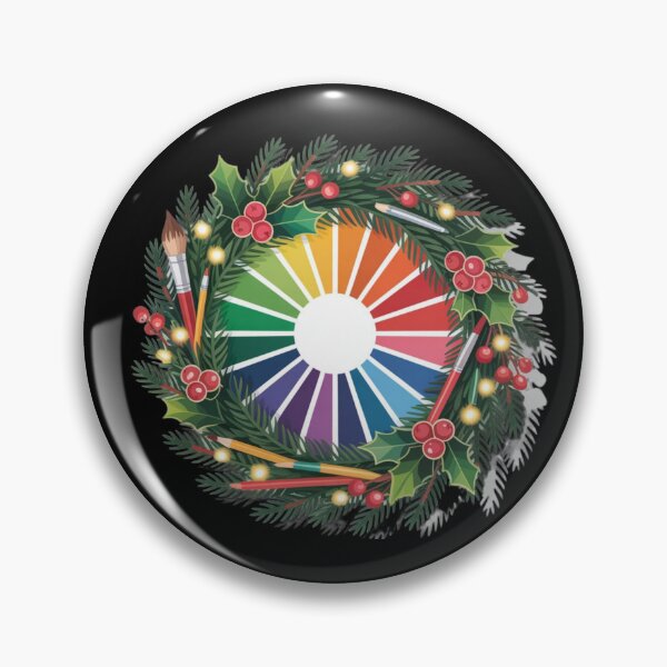 Item preview, COLORIST CHRISTMAS WREATH  designed and sold by YourTrendyTees.