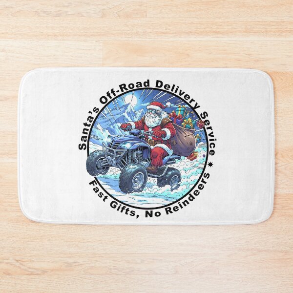 Item preview, Santa's Off-Road Delivery Service - Fast Gifts, No Reindeers designed and sold by Concept-Hub.