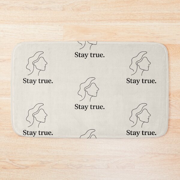 Item preview, Stay True Minimalist Line Art Face Design designed and sold by Still Breathing Studio.