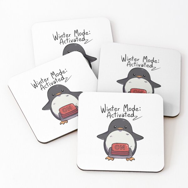 Item preview, Winter Mode Activated – Cute Penguin Holiday Shirt designed and sold by EcoArtTees.