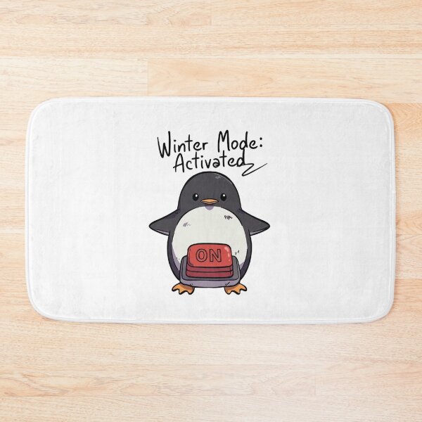 Item preview, Winter Mode Activated – Cute Penguin Holiday Shirt designed and sold by EcoArtTees.