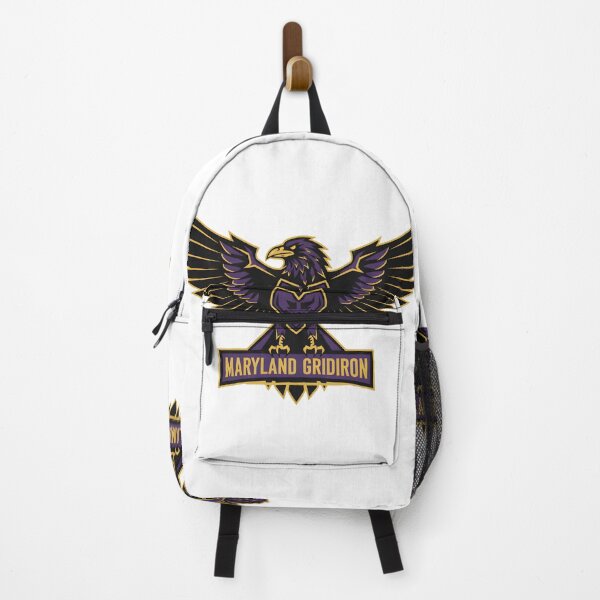 Item preview, Fierce Purple Raven Football Flock | Maryland Gridiron Bird Mascot Design designed and sold by lamiarte.