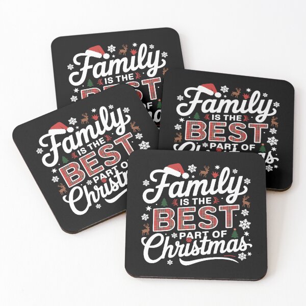 Item preview, Family is the best part of Christmas designed and sold by NettiesWallArt.