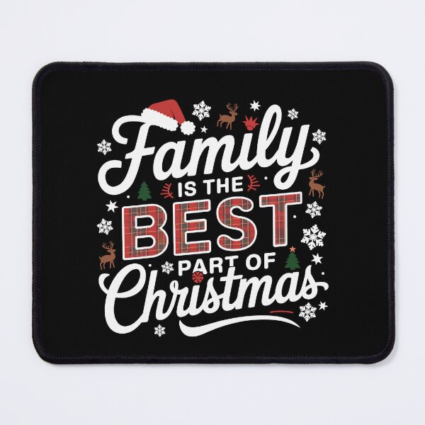 Item preview, Family is the best part of Christmas designed and sold by NettiesWallArt.
