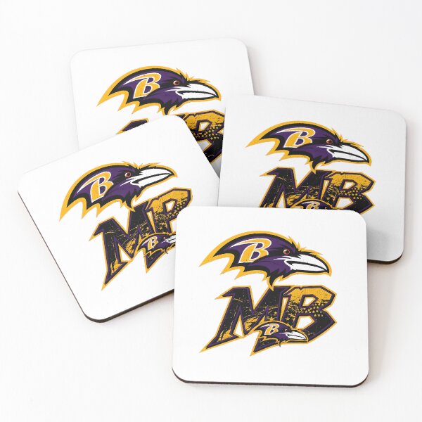 Item preview, Fierce Purple Raven Football Flock | Maryland Gridiron Bird Mascot Design designed and sold by lamiarte.