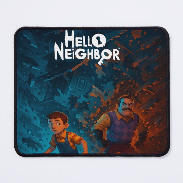 Item preview, Hello Neighbor – Digital Collapse Escape Art designed and sold by NAJURE.
