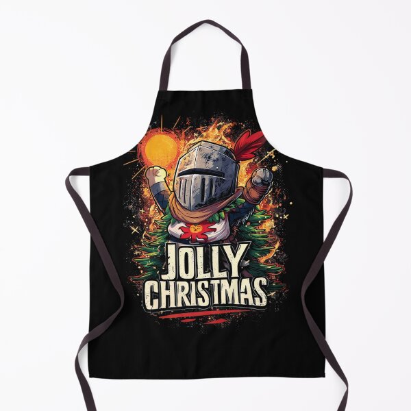 Item preview, Praise the Sun Santa Warrior Christmas Gaming Holiday Print Design designed and sold by Senpaiwaves.