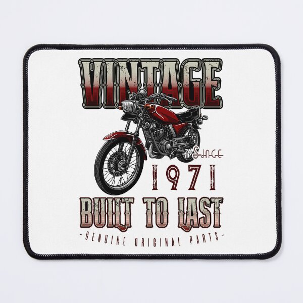Item preview, Vintage Motorcycle Biker Motorbike Birthday 1971 designed and sold by JRRTs.