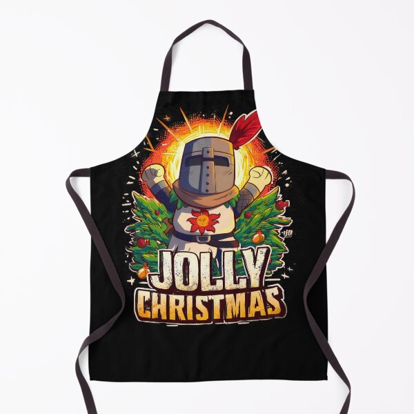 Item preview, Jolly Praise the Sun Santa Warrior Christmas Gaming Holiday Print Design designed and sold by Senpaiwaves.