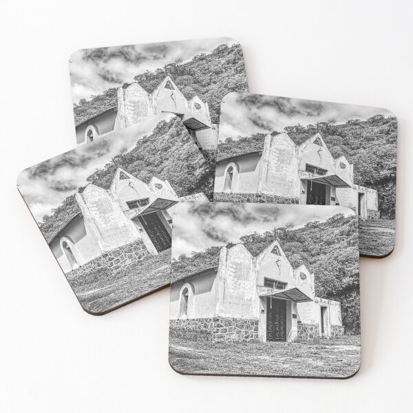 Item preview, Sunchal Chapel Monochrome – Historic Rural Church, Salta, Argentina designed and sold by Keltoi-art.