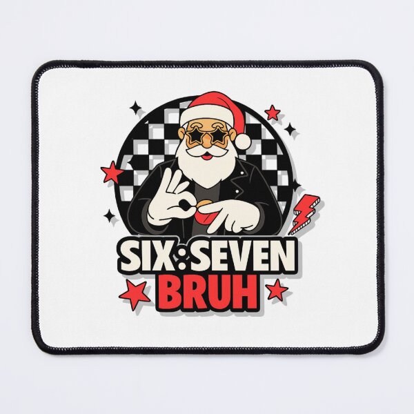 Item preview, Six Seven Bruh Santa designed and sold by AnnaMartaFoley.